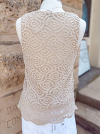 Staccato - Women's Clarissa Crochet Lace Tank Top