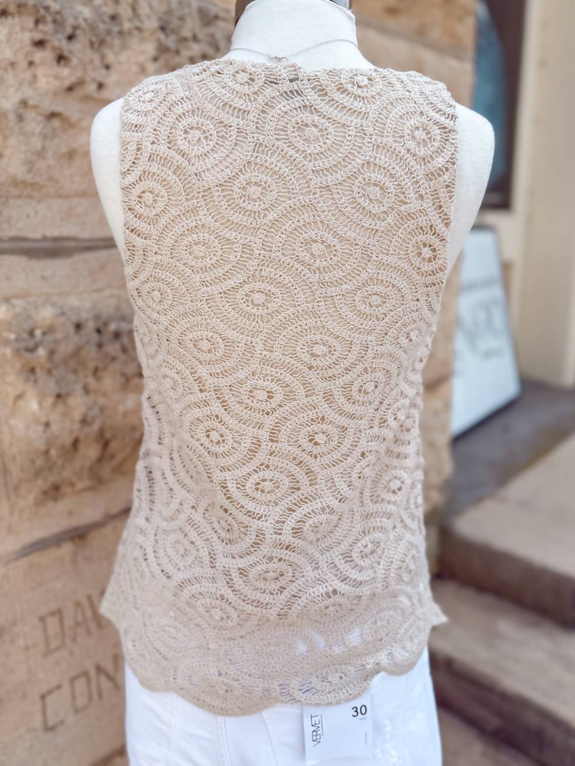 Staccato - Women's Clarissa Crochet Lace Tank Top