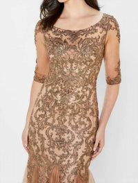 Montage By Mon Cheri - Lace Evening Gown
