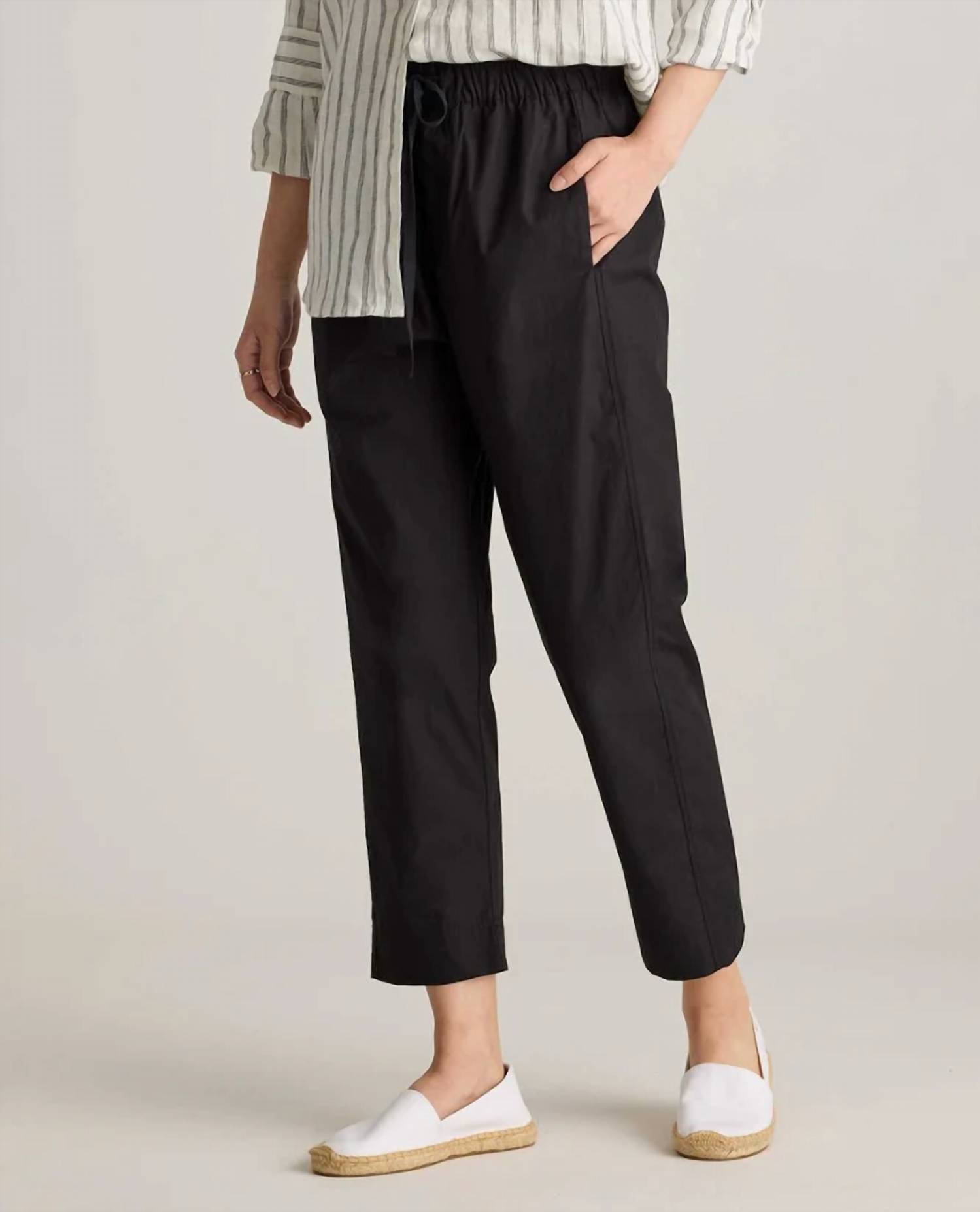 Forte Forte - Cotton Poplin Elasticated Pants