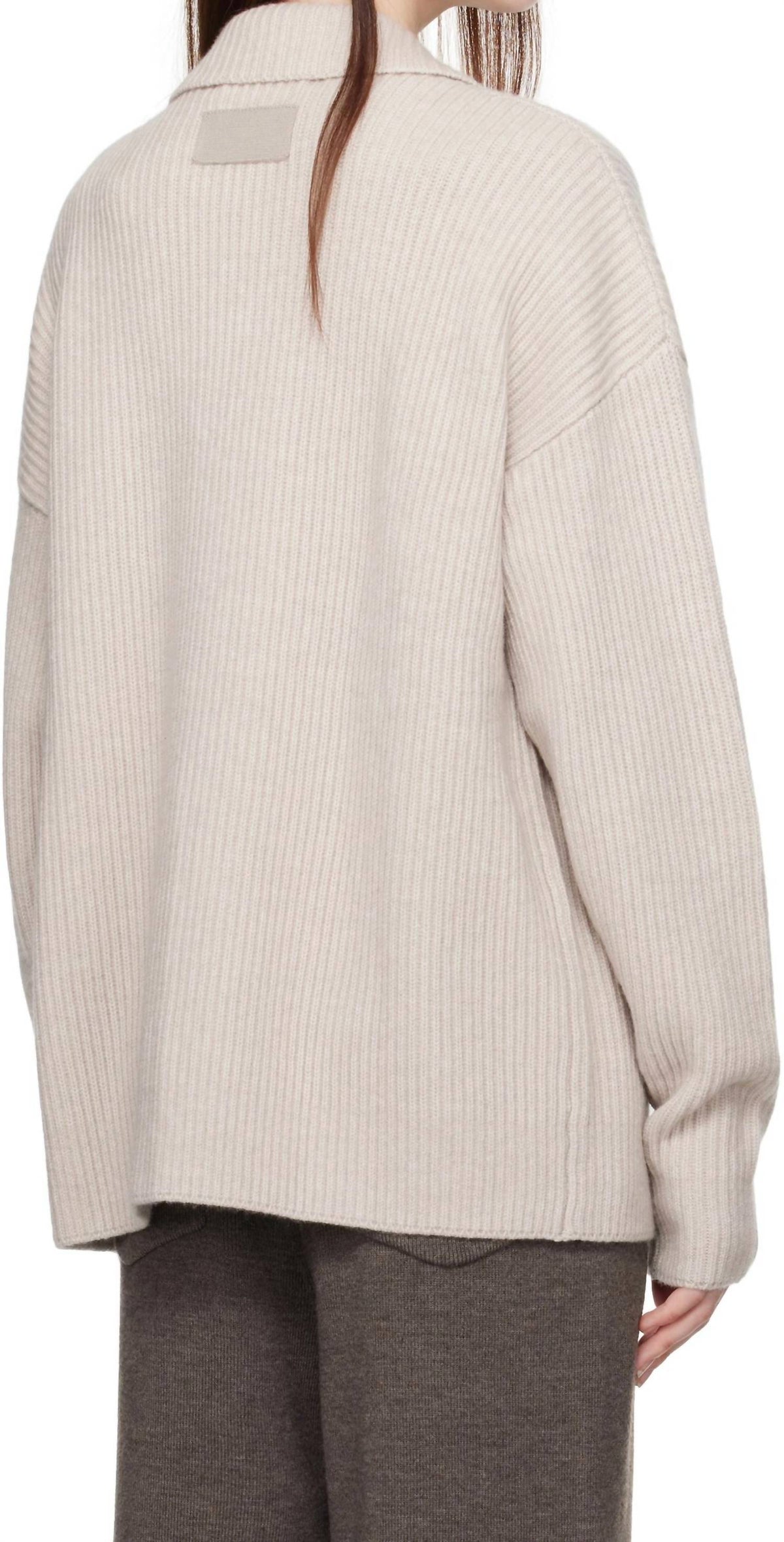 Aya Muse - Zip Collared Cardigan