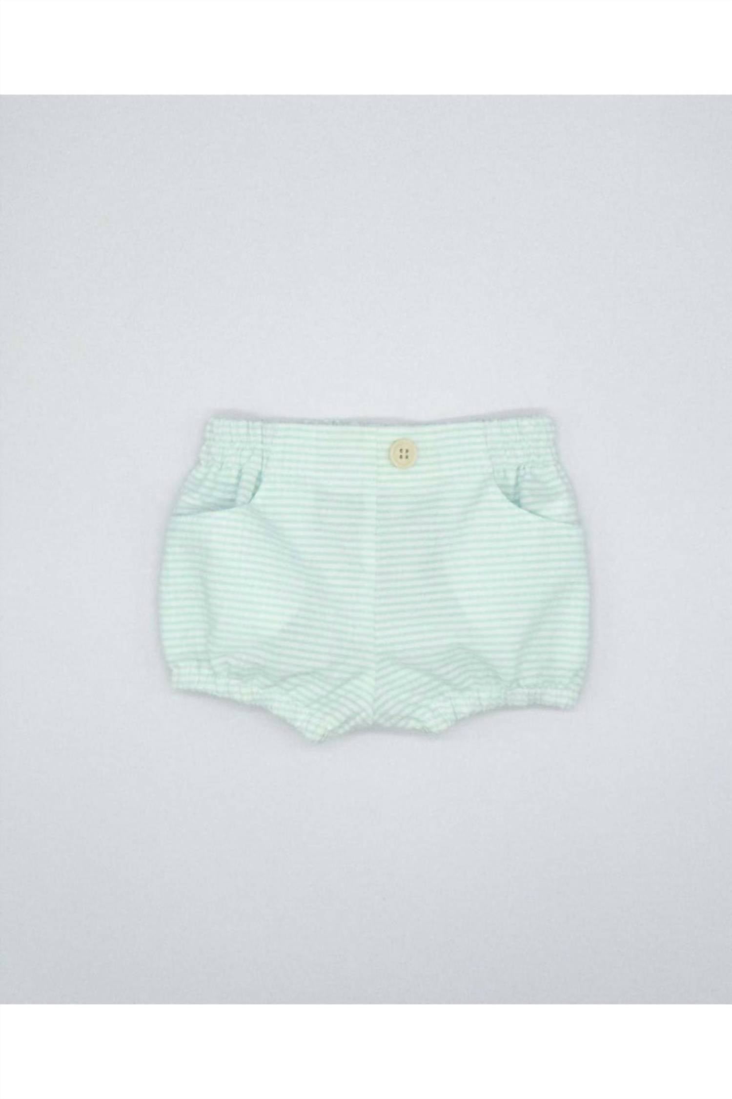 Fina Ejerique - Girl's Triped Collared Baby Top