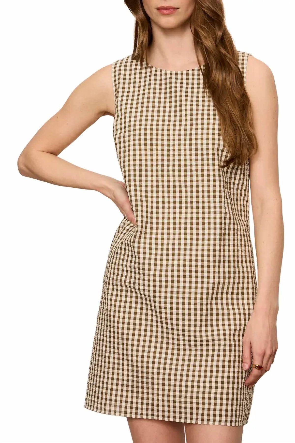 Sanctuary - Way To Be Gingham Shift Mini Dress