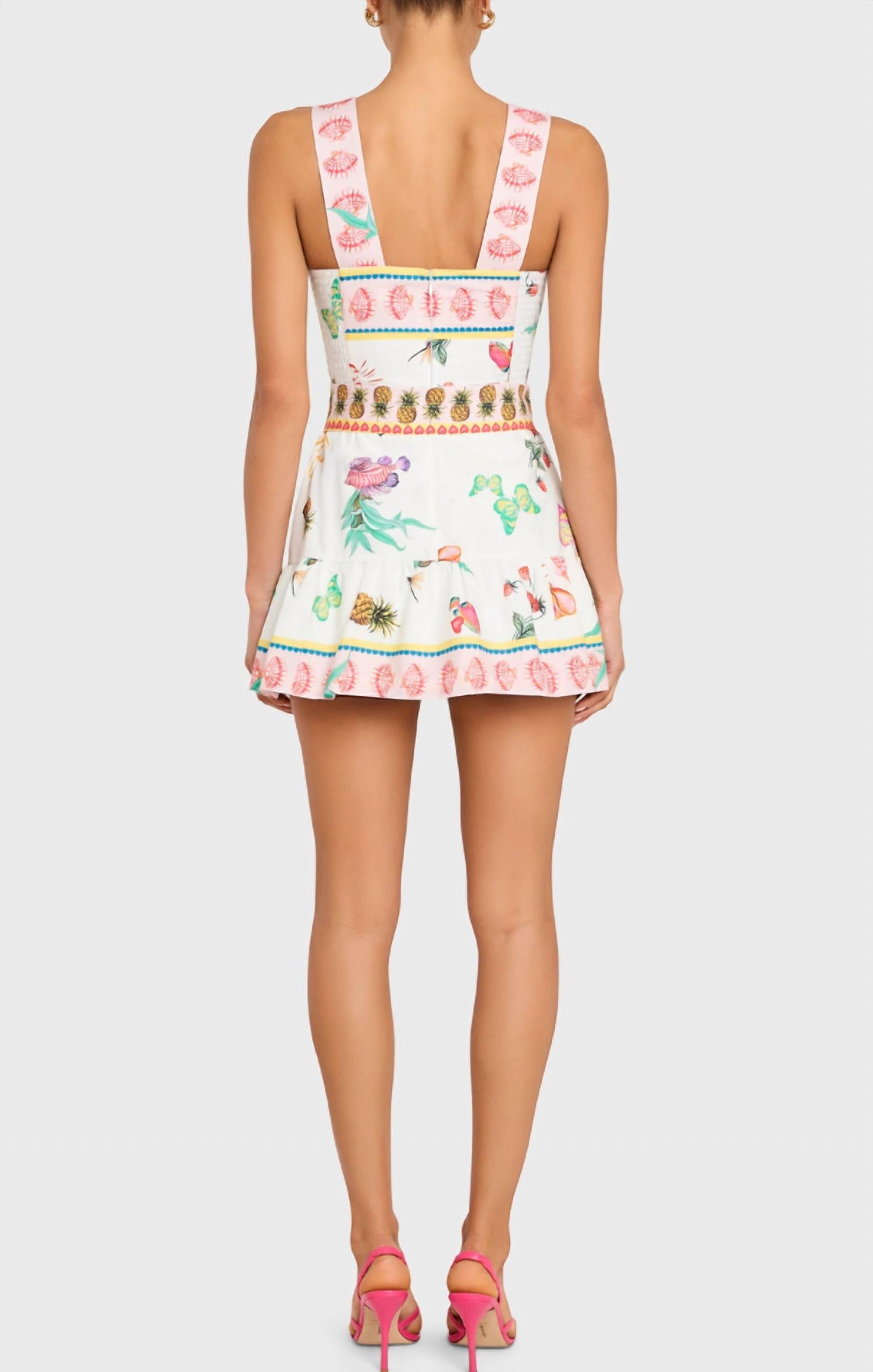 Amanda Uprichard - Lena Skort Romper