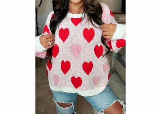 Pearl Heart Sweater