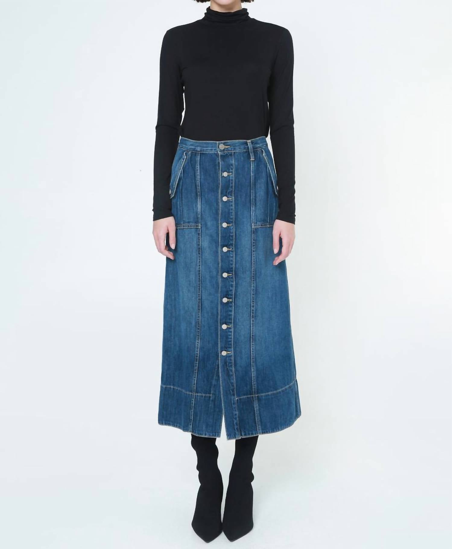 Noend - Rachel Utility Maxi Skirt