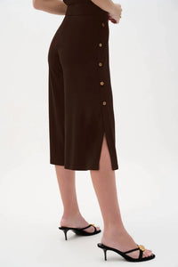 Joseph Ribkoff - Silky Knit Wide Leg Culotte Pants