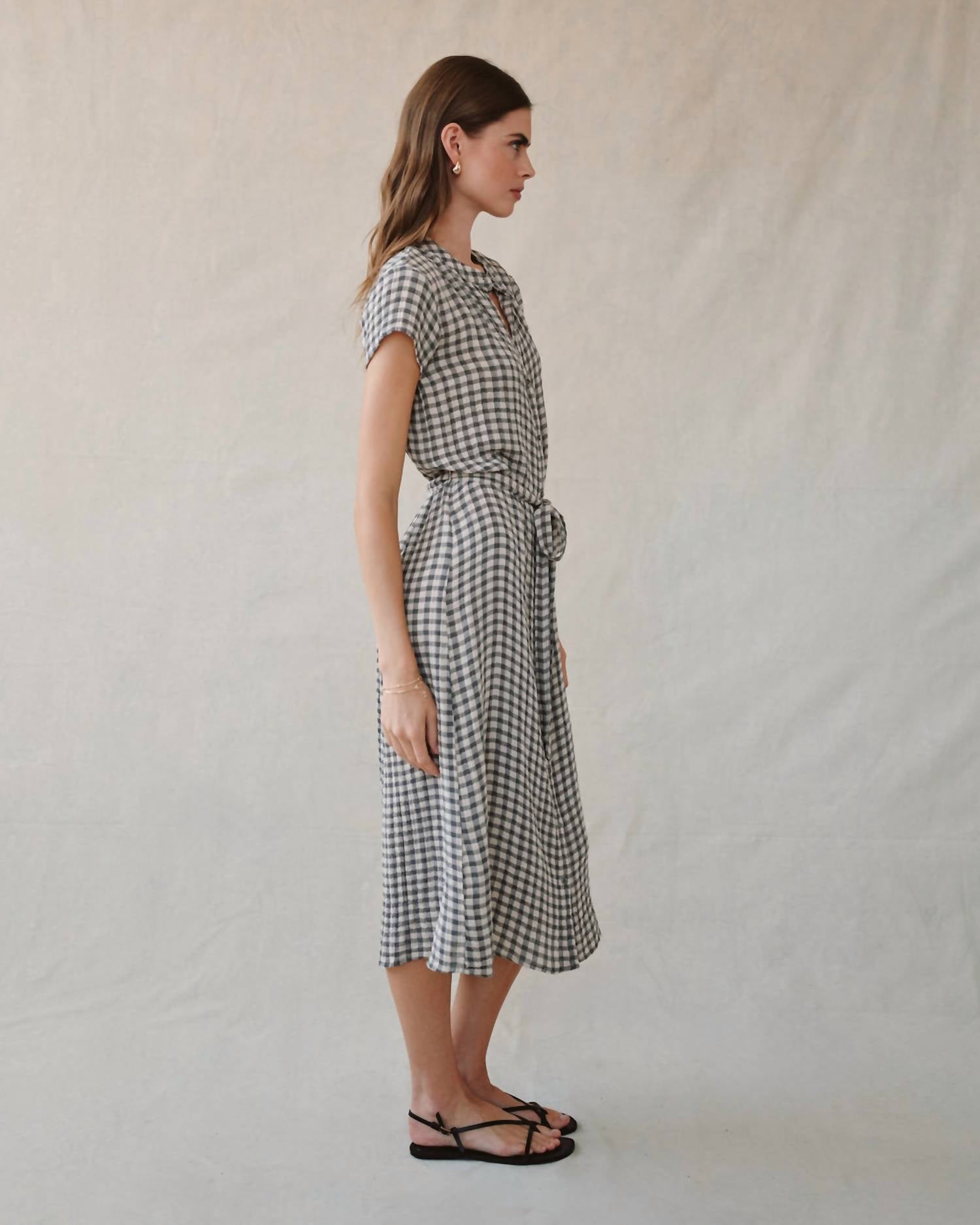 Bella Dahl - Cap Sleeve Midi Shirt Dress