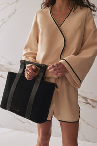 Sancia - Cressida V-neck Bell Sleeves Shirt
