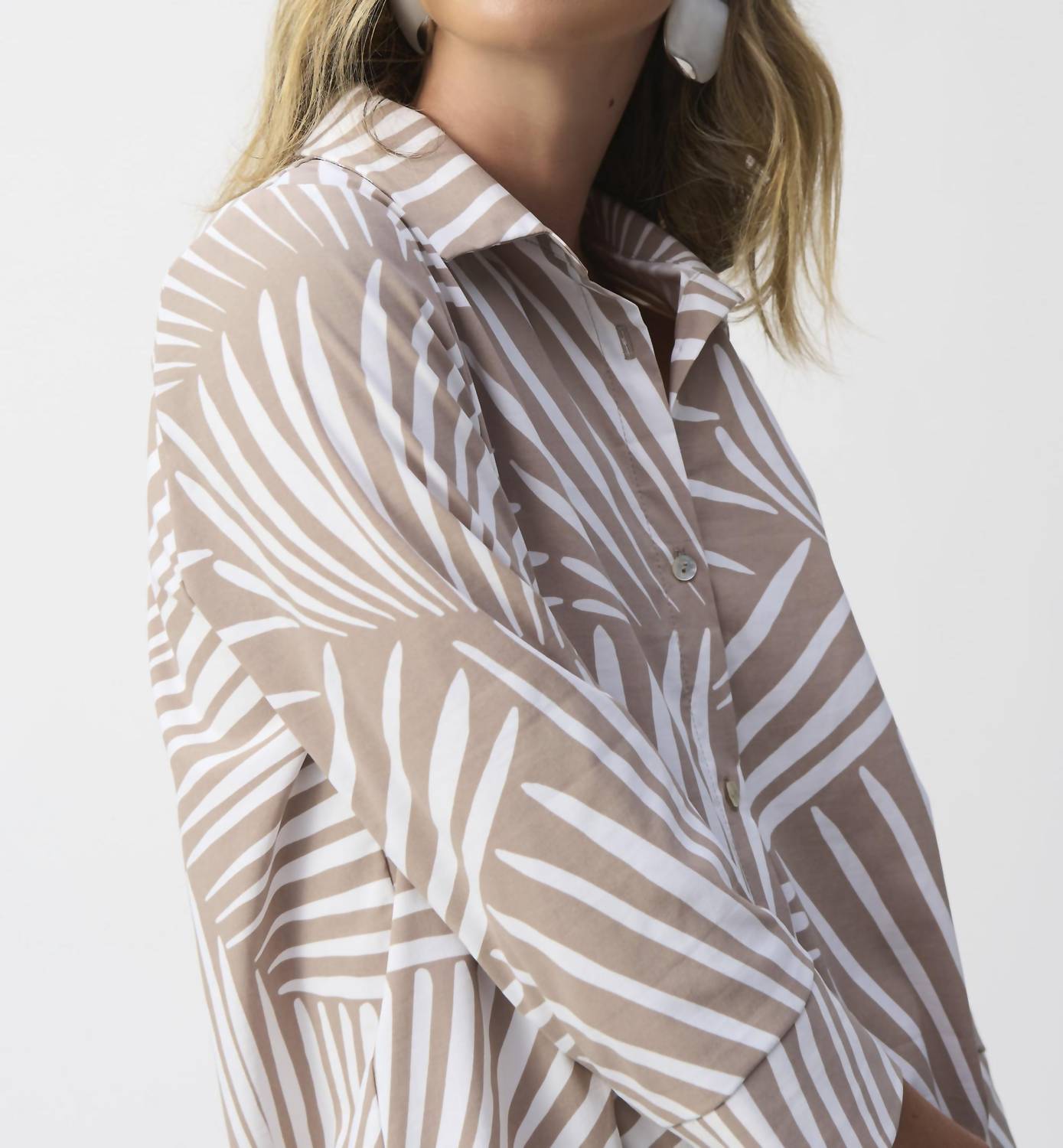 Joseph Ribkoff - Casual Knee Length Shirt Dress