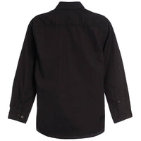 Leo & Zachary - Boys' Solid Long Sleeve Dress Shirt