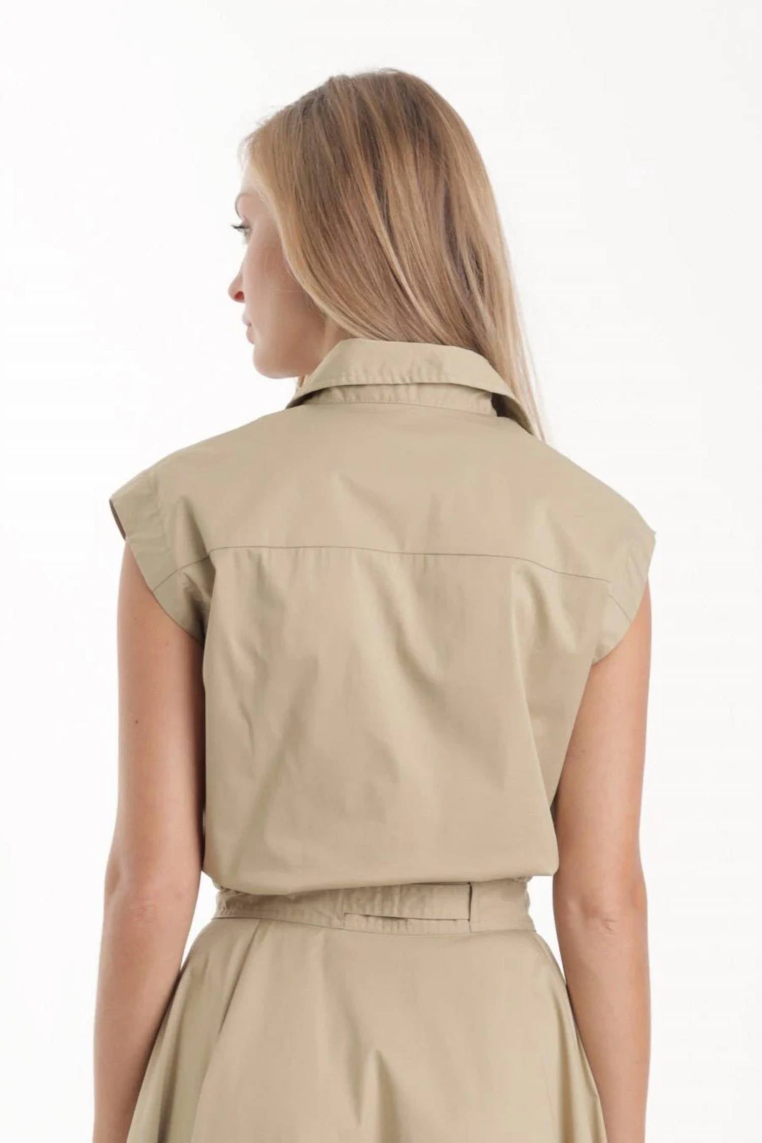 Karina Grimaldi - Noma Poplin Top
