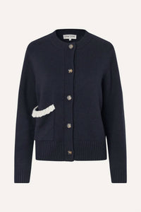 Stine Goya - Crewneck Button-up Cardigan