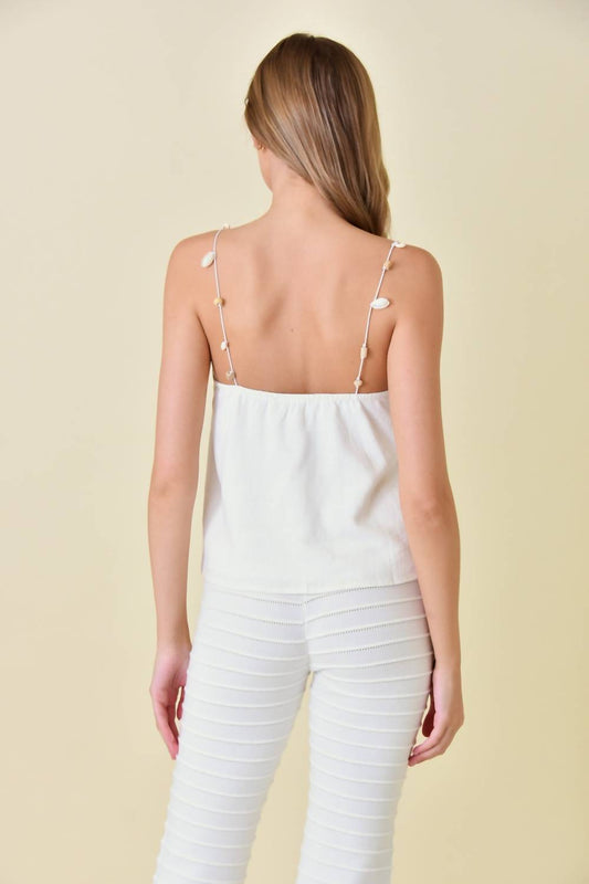 Fore - Seashell Strap Top