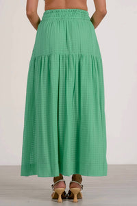 Elan - Linen Summer Maxi Skirt