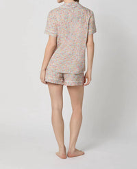 Bedhead Pjs - Emma & Georgina Short Sleeve Classic Shorty Woven Tana Lawn Pj Set