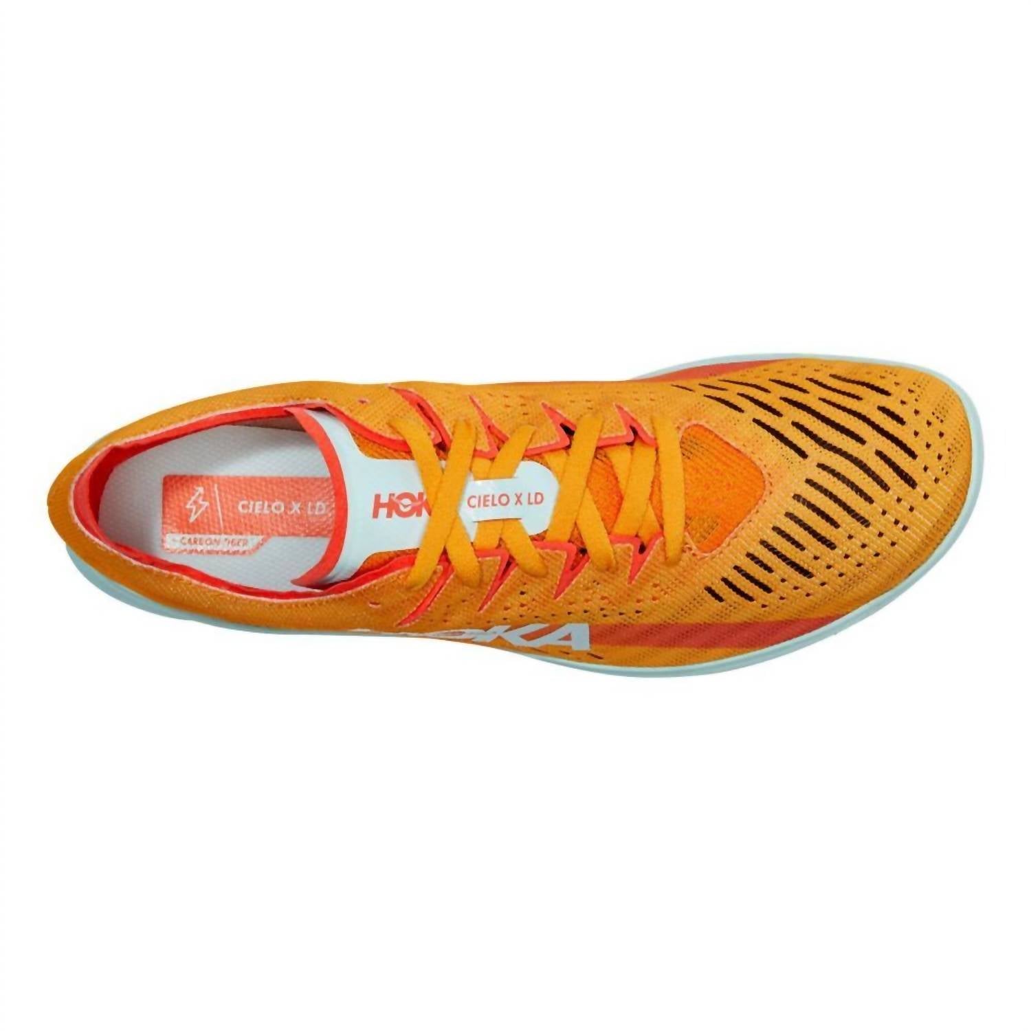 Hoka Men's Cielo X Ld Shoes in yellow - men's shoe - alternate view