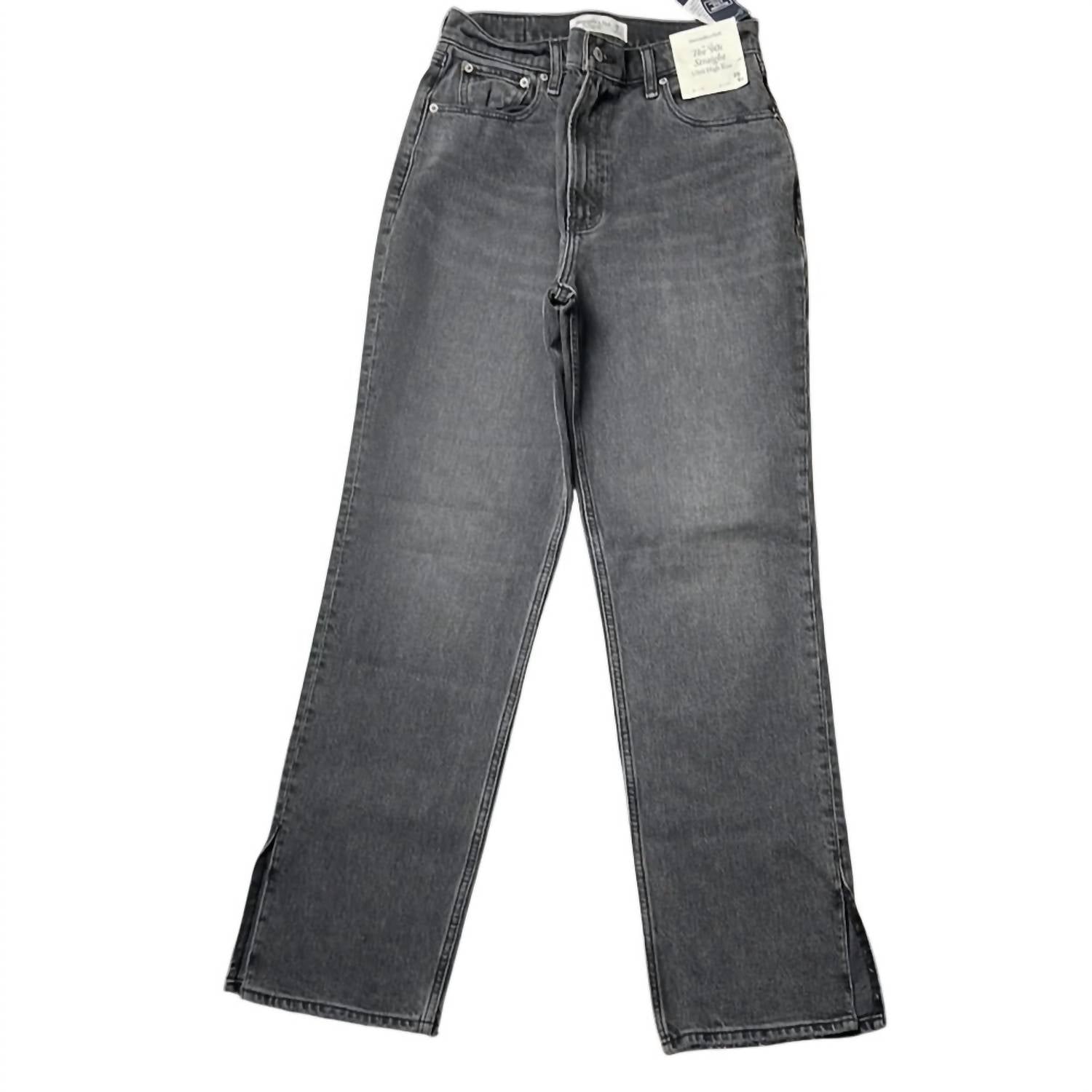 Abercrombie & Fitch - Women's 90's Ultra High Rise Straight Jeans