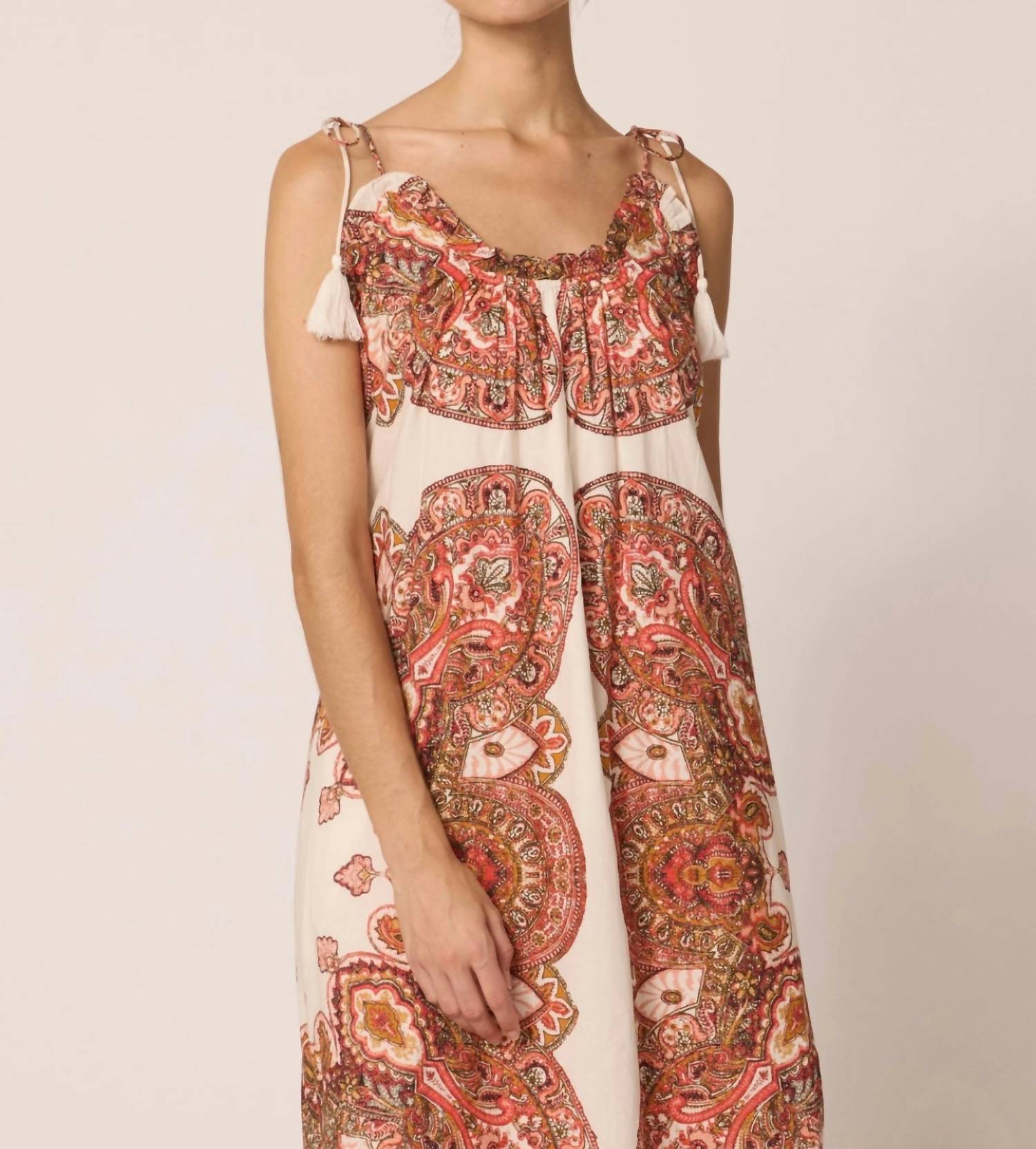 Cleobella Cindy Midi Dress in foulard paisley - women's dress - view 4