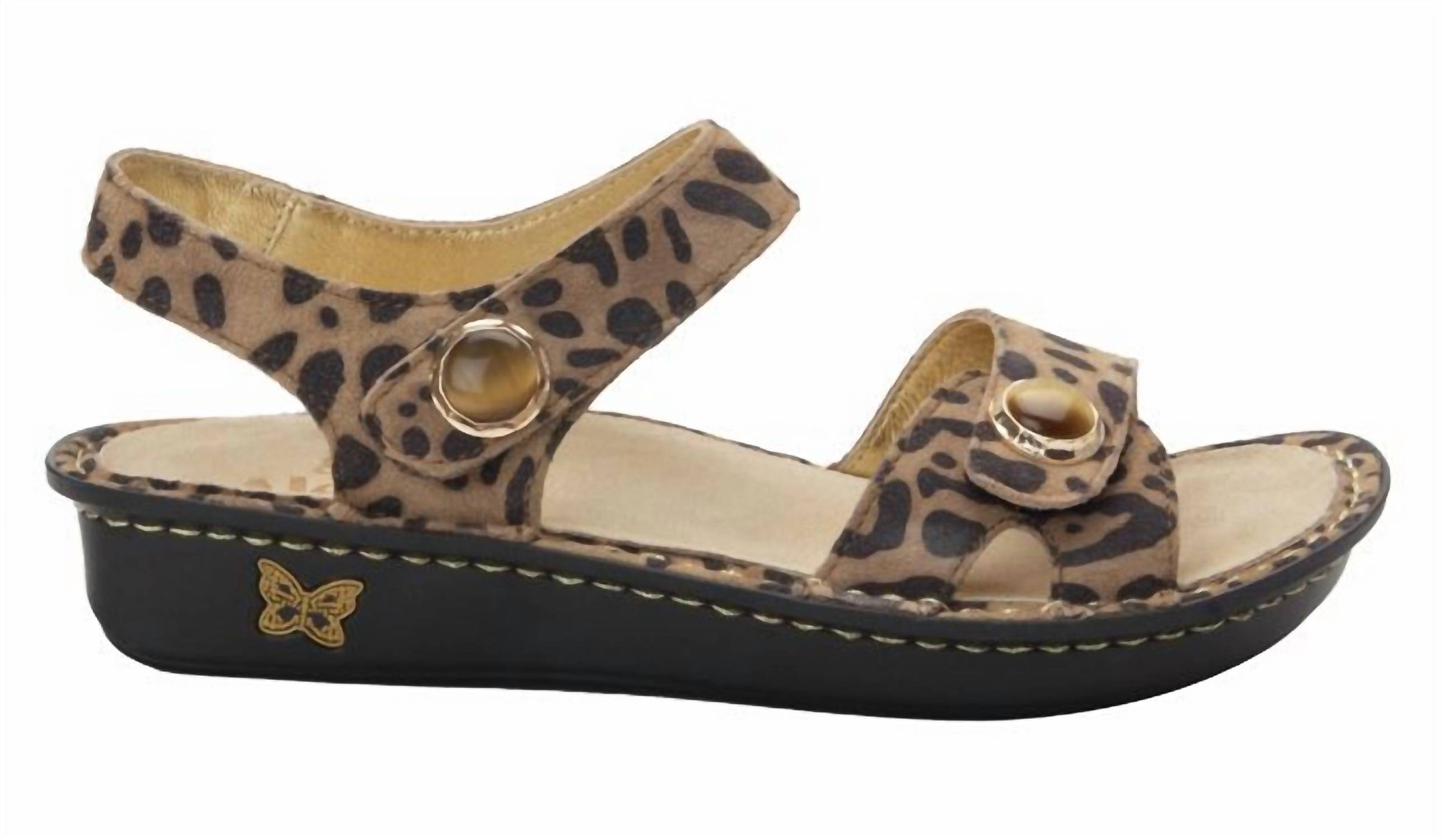 Alegria Women's Adjustable Strap Sandals in savage - women's sandal - alternate view