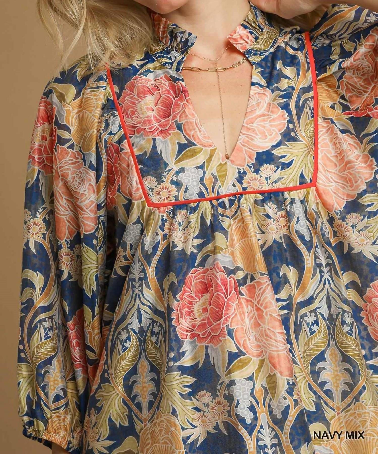 Umgee - Fall Floral Dress