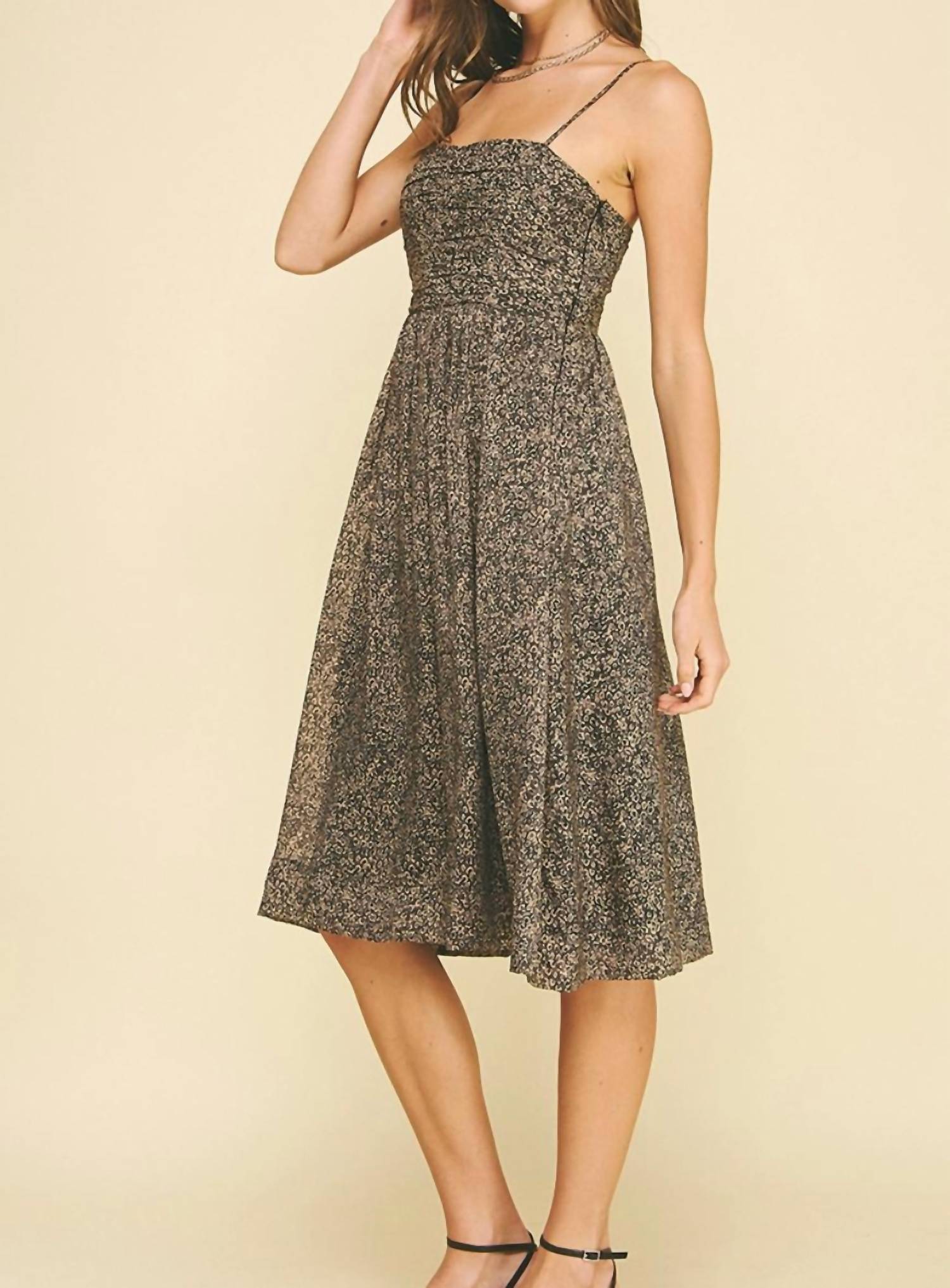 Pinch - Print Midi Dress