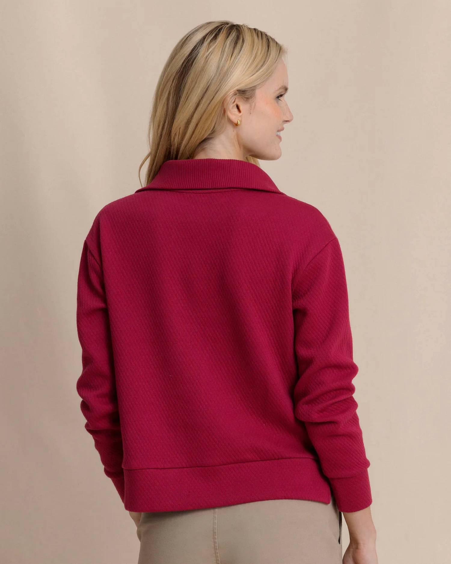 Southern Tide - Tonya Button Mock Pullover