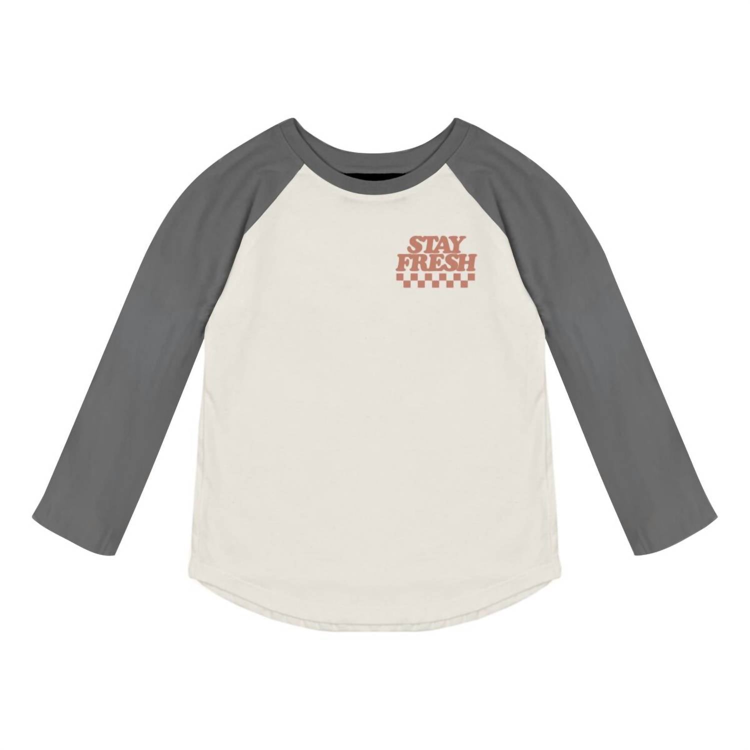 Tiny Whales - Boys' Stay Fresh Raglan Tee