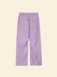 XIRENA Brinna Wide Leg Pull-On Pants in violet rouge stripe - women's pants - view 4