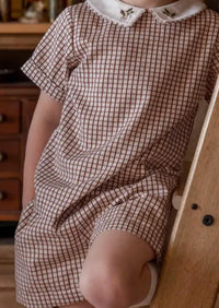 The Oaks Apparel - Sawyer Plaid Duck Short Set