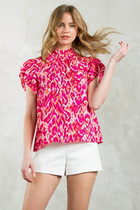 Thml - Flutter Sleeve Blouse