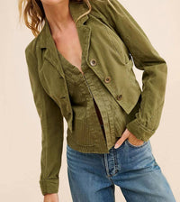 Free People - Orly Cord Heritage Jacket
