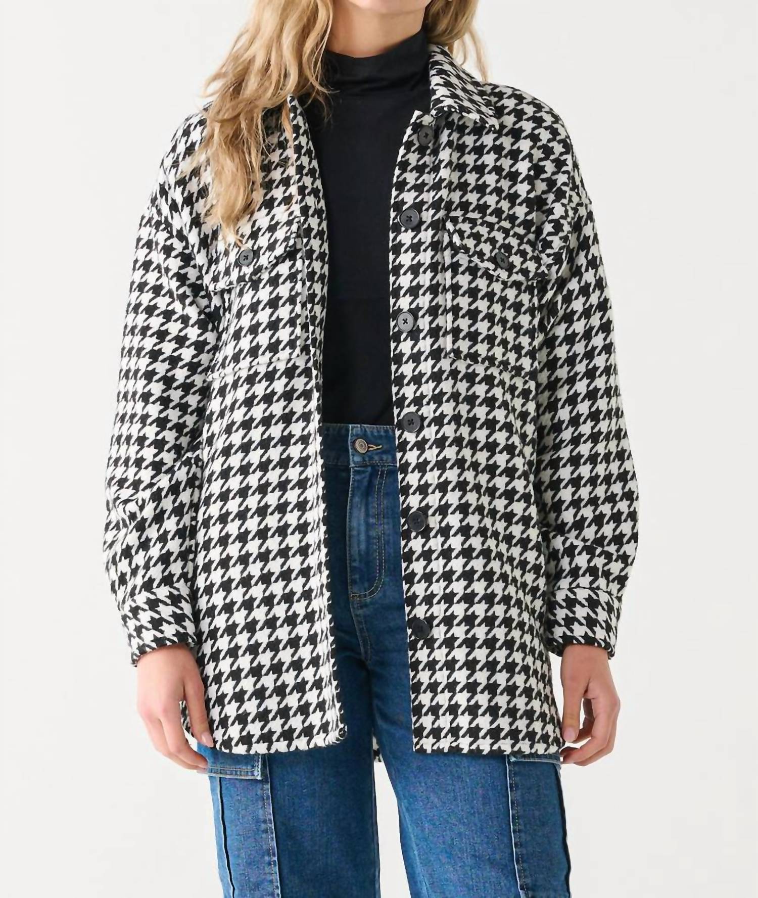 Dex - Button Front Collar Jacket
