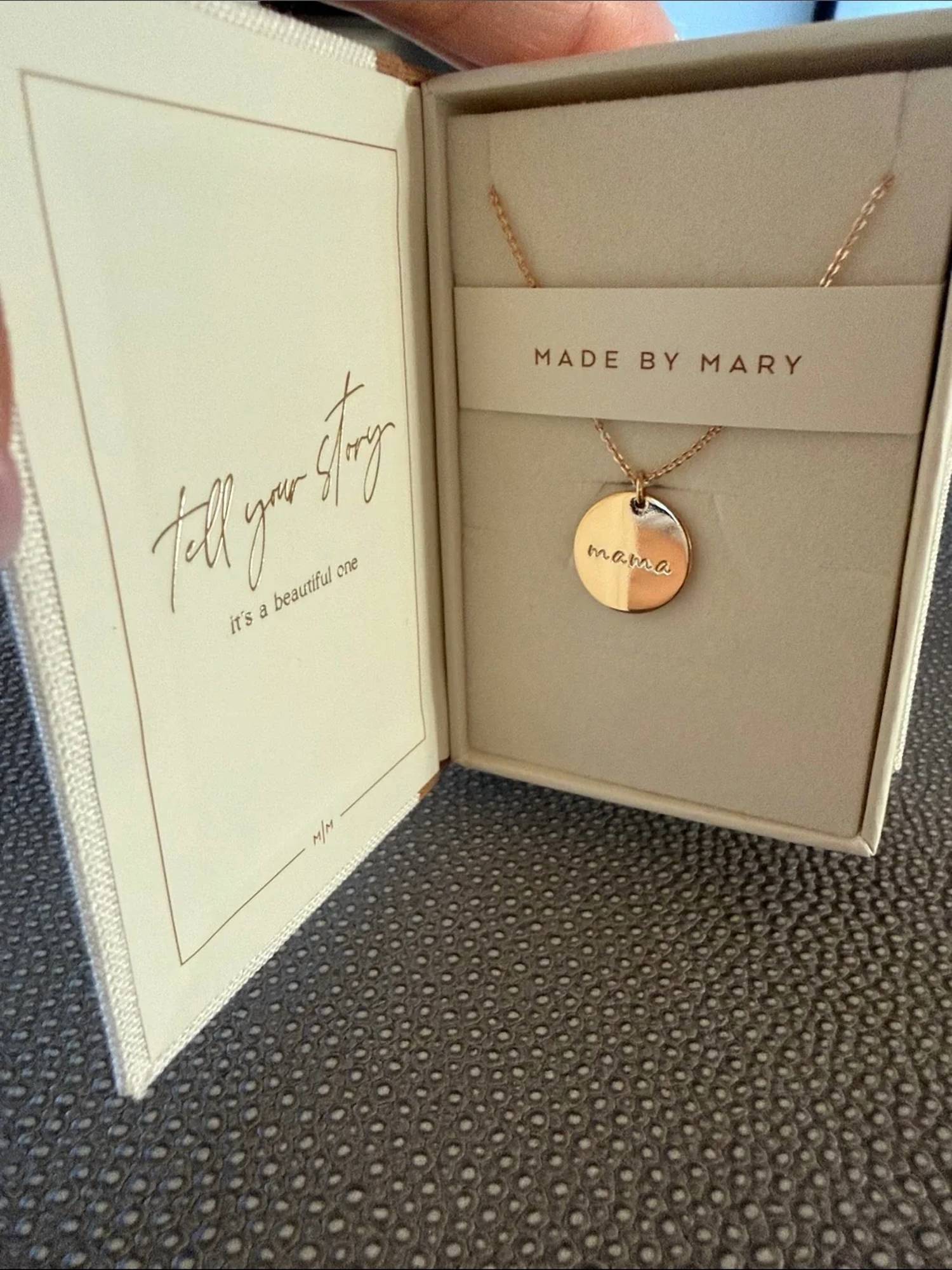 Made By Mary - Mama Disc Necklace