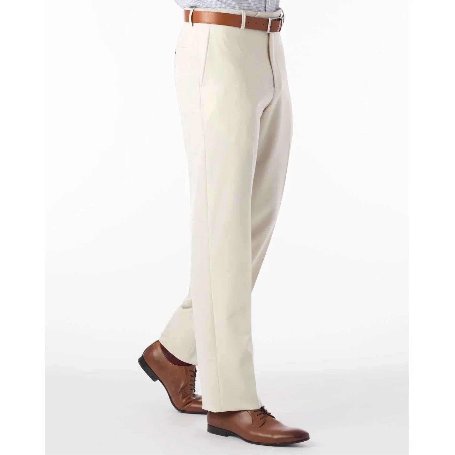 Ballin - Super 120s Wool Gabardine Comfort-eze Trouser - Dunhill Traditional Fit