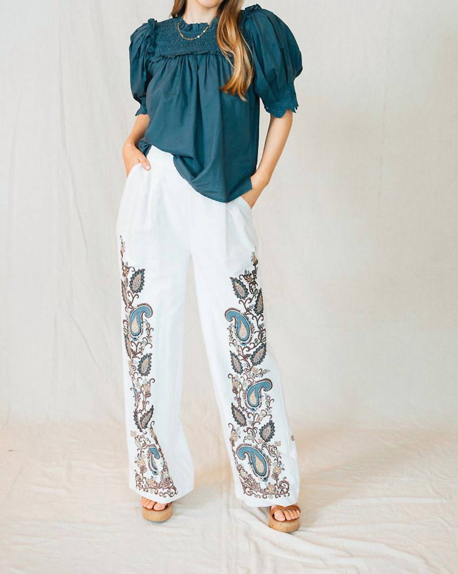 Cleobella - Beau Wide Leg Pant