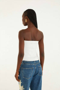 Farm Rio - Smocked Strapless Top