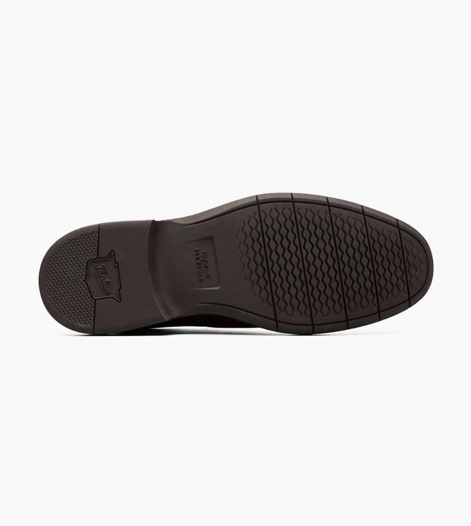Florsheim Men's Norwalk Moc Toe Slip On in cognac - men's loafer - view 5