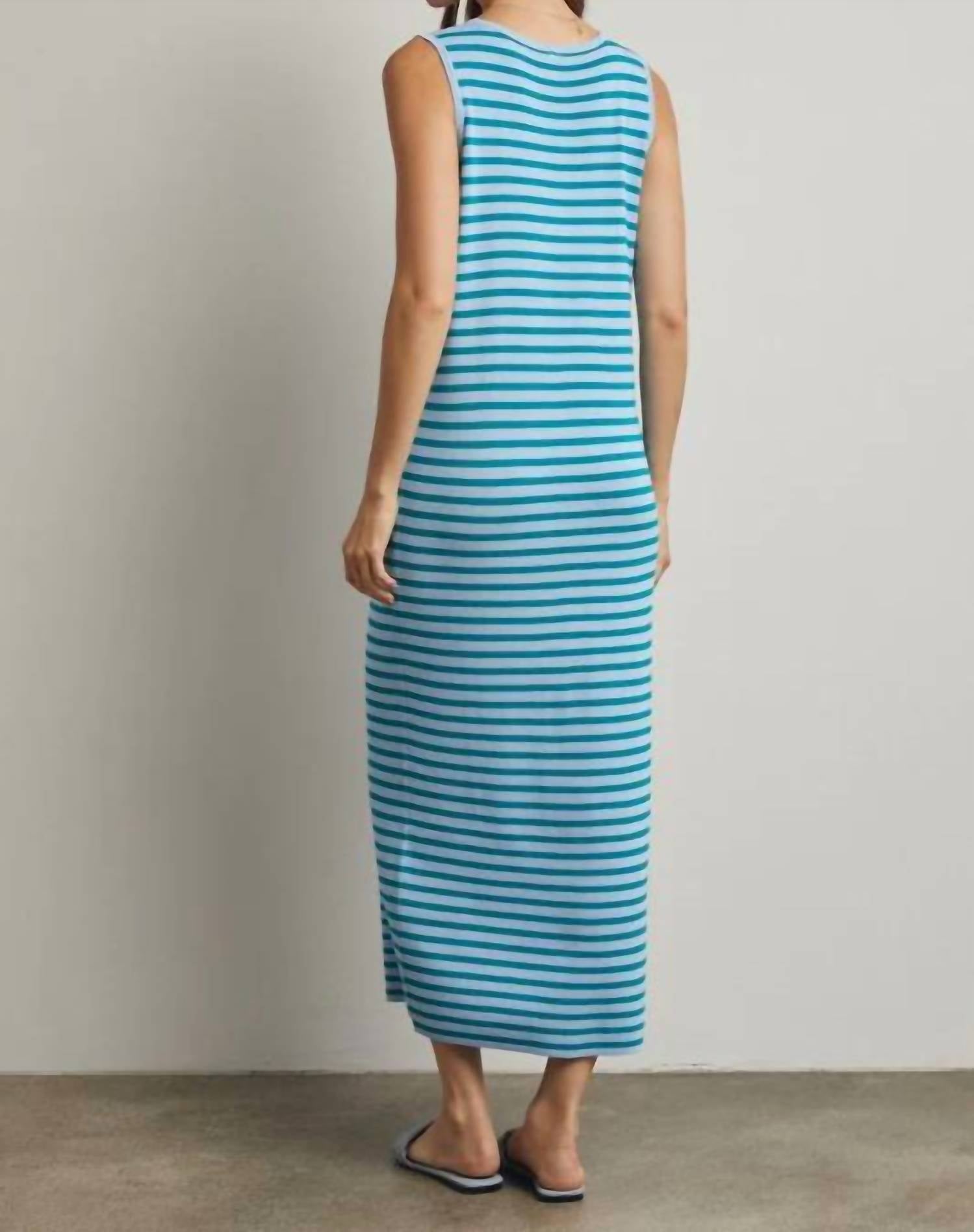 Wishlist - Striped Midi Sweater Tank Dress