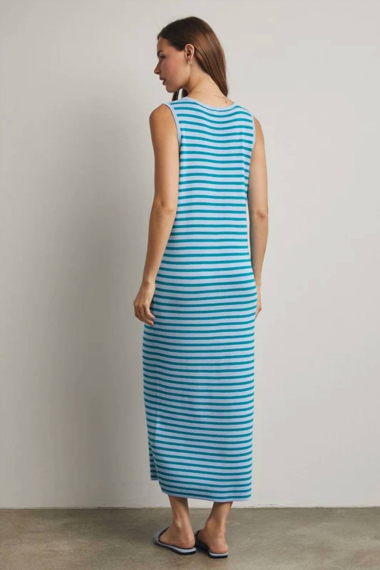 Wishlist - Striped Midi Sweater Tank Dress