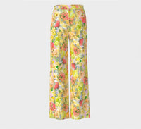 Marc Cain Wedi Floral Pants in pale lemon - women's pants - view 6