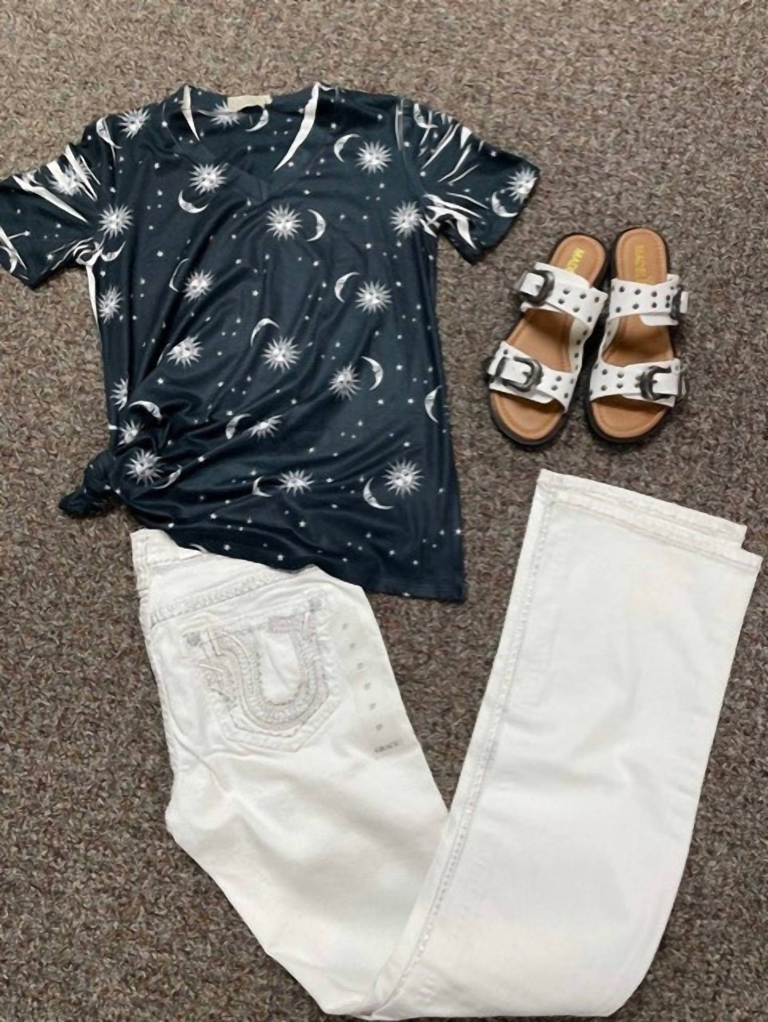 Vocal Apparel - Women's Short Sleeve Sun And Moon Top