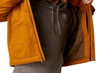 ARIAT Grizzly Canvas Jacket in chestnut - men's jacket - alternate view