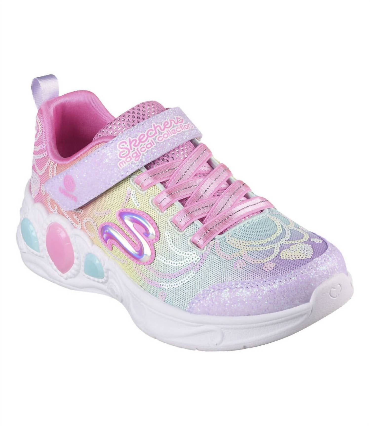 Skechers Girls Princess Wishes Shoes in multi - kids' sneaker