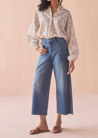 Omika - Nero Button Down Blouse
