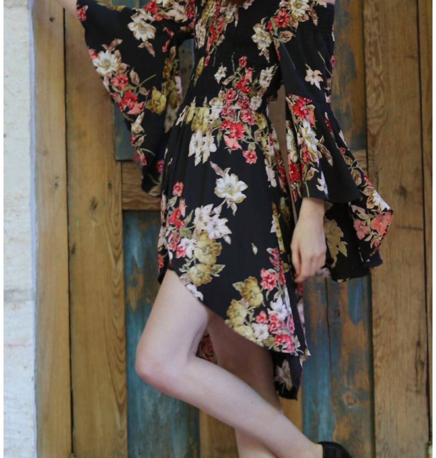 Angie - Floral Walk Through Romper
