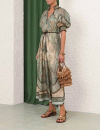 Zimmermann - Wanderlust Billow Midi Dress