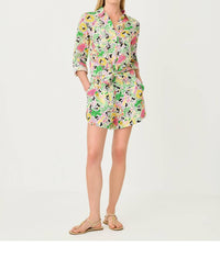 Lilly Pulitzer - Sea View Linen Button Down Shirt
