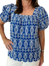 Jade - Izzy Puff Sleeve Top