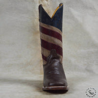 Null - Men's Old Glory Burnished American Flag Boots